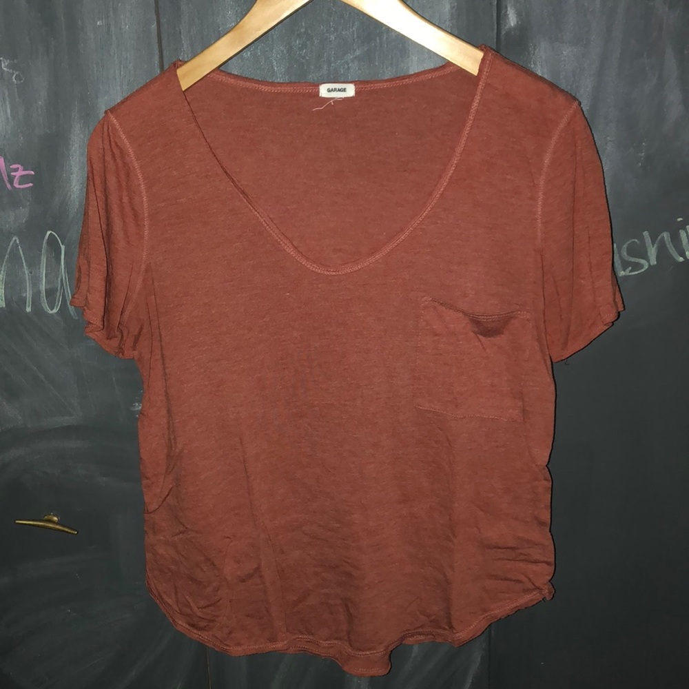 Scoop frocket T-shirt